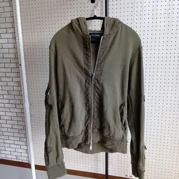 DSQUARED2 올리브 후드티