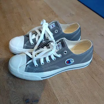 Champion 로우컷 스니커즈 그레이 23.0cm