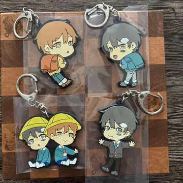 코쿠비비라고 읽기 어렵지 않아? 소라비비 코크 러버 키링 4점 묶음 판매