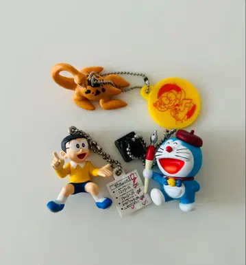 도라에몽 진구 키링 세트