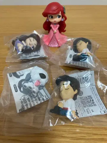 새상품 디즈니 캡슐 토이 5체 세트