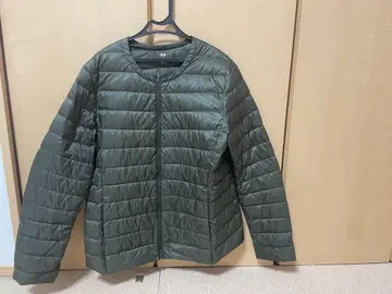 UNIQLO 다운 자켓 XL 올리브 그린