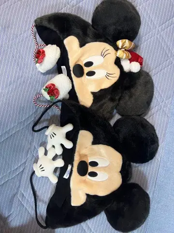 크리스마스 미니 보통 미키 팬캡