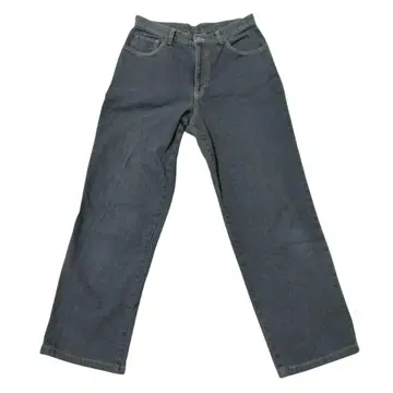 SANTAFE 다크 블루 와이드 스트레이트 데님 팬츠