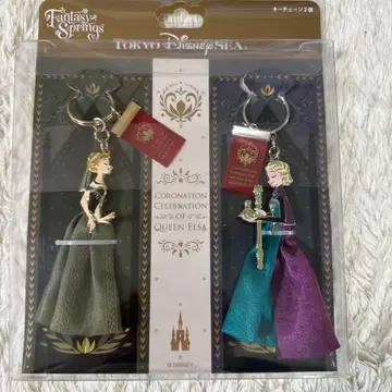 판타지 스프링스 안나와 눈의 여왕 키체인