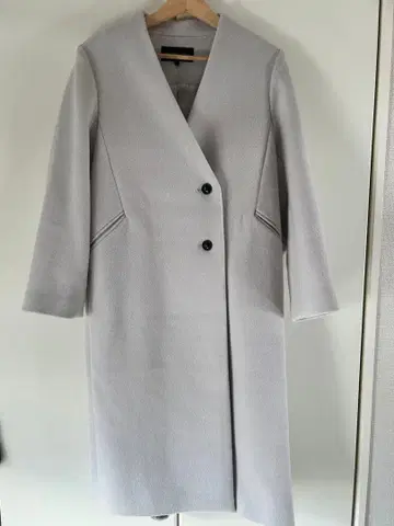 URBAN RESEARCH 라이트 그레이 체스터 코트 36