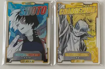 히로아카 나의 히어로 아카데미아 토도로키 카미나리 스탯 카드 점페스