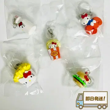 헬로키티 아메리칸 디자인 메지루시 액세서리 전 5종 컴플리트 세트