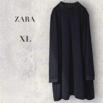 [ ZARA ] 원피스 XL 미디 기장 깔끔한 심플 모노톤