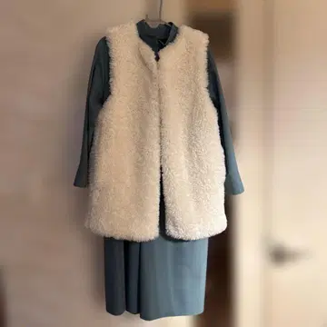 레킵 시프 베스트 노카라 베스트 M 화이트