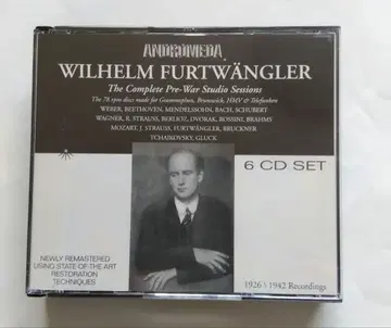 빌헬름 푸르트벵글러 6CD 세트