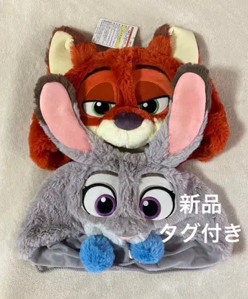 [택 포함 새상품] 공식 닉&주디 팬캡 커플 세트