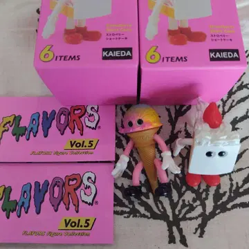 FLAVORS Vol.5 진심 레인보우 아이스 & 스트로베리 숏 케이크