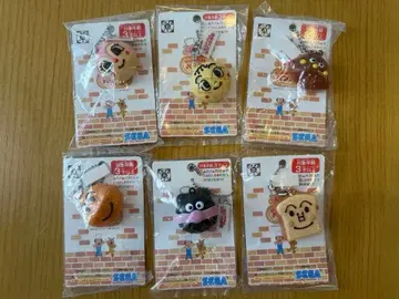 호빵맨 캐릭터 키링 6개 세트