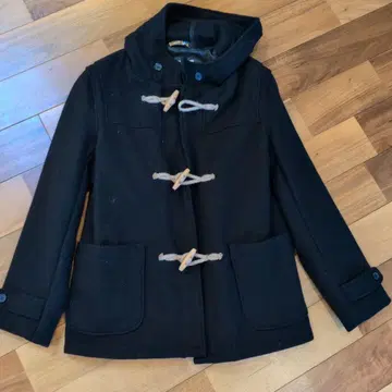 SCHOTT U.S. 711N 더플 코트 블랙 40