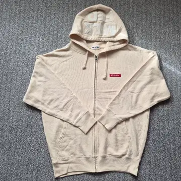 MILKFED. 아이보리 후드 지퍼 파카