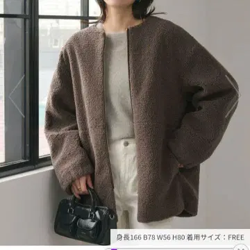 그린 라벨 릴랙싱 노카라 보아 자켓