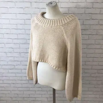 12.22 h333 치코 니트 스웨터 F 숏 기장