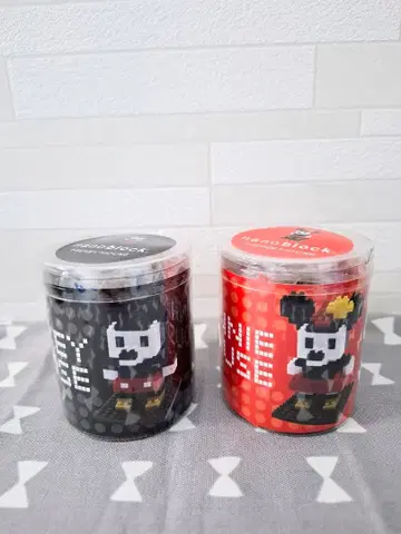 나노블럭 미키마우스 미니마우스 2개 세트