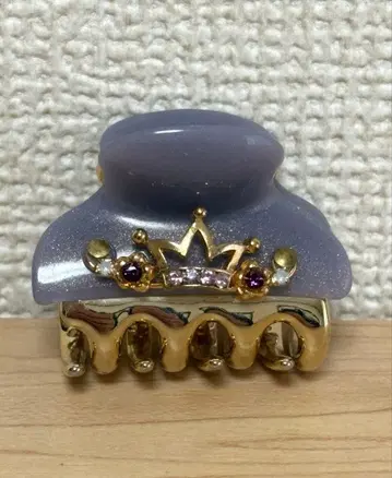 아카 스와로브스키 클립 피오리니 퍼플