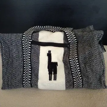 알파카 울 보스턴형 백 마추픽추