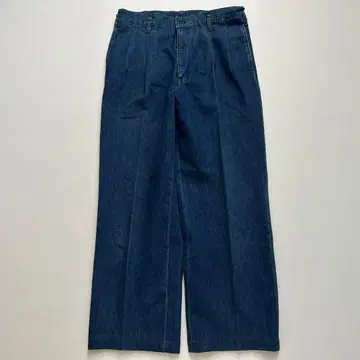 랭글러 턱 와이드 데님 다크 네이비 W82 일본제