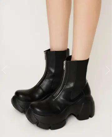 SLY 프론트 집 청키 부츠