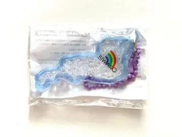 비와코 아크릴 키링 비와코 키링 하코다테야마 무지개 스카이블루 가챠