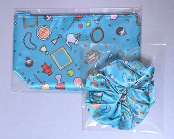 M!LK M!X 굿즈 픽셀 파우치 픽셀 스크런치 2세트