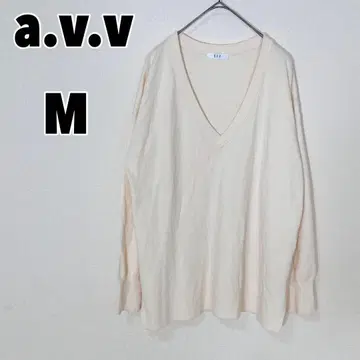 a.v.v 아베베 (M) V넥 니트