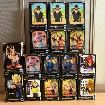 드래곤볼 피규어 묶음 판매 최신 포함 거북선인 손오공