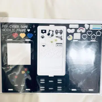후쿠야 온라인 아크릴 프레임 팝 사이버 게임 블랙