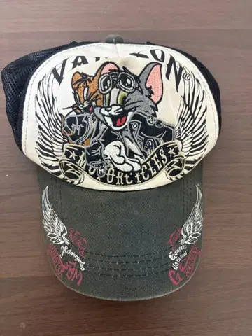 Vanson Leathers 톰과 제리 메쉬 캡