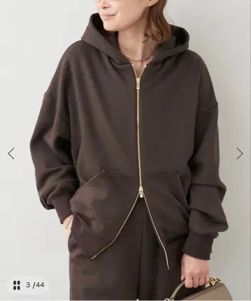 Deuxieme classe/ Warm 지퍼 후디