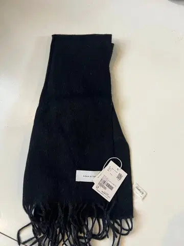 ADAM ET ROPE 블랙 머플러 GMN-14010-B