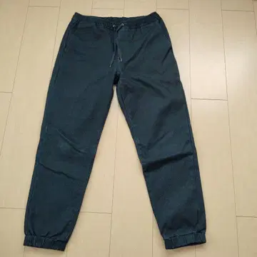 [ 새상품급 ] GU 기모 데님 조거 팬츠 허리밴딩 L 사이즈