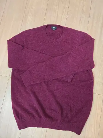 유니클로 캐시미어 스웨터