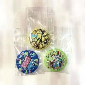 디즈니 자수 캔뱃지 토이 스토리/몬스터즈 인크/피터 팬