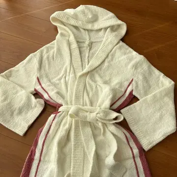 젤라피케 타월 원단 피케 후드 부착 목욕 가운