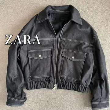 [ 미사용 ] ZARA 아우터 자켓 28 M 데님 자라 블루종
