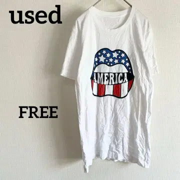 used 구제 의류 T셔츠 빈티지 코디 캐주얼 화이트