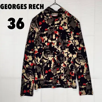 GEORGES RECH 조르주 레쉬 터틀넥 상의 올 패턴