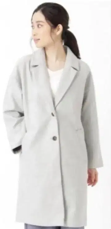 B.C STOCK 그레이 체스터 코트