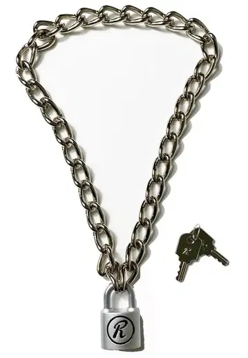 시드 비셔스 애용 자물쇠 목걸이 패드락 목걸이 영국 직수입