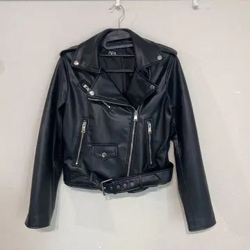 [ ZARA ] 라이더 자켓 블랙