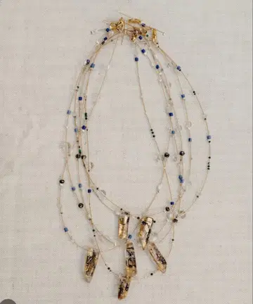 ORNAMENT&CRIME CRYSTAL BEADS CHOKER