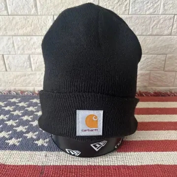 칼하트 니트 모자 오버사이즈 XXL 니트 캡 중고품
