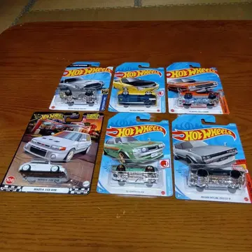 [ 6대 세트 ] HOTWHEELS 핫휠 레트로 1/64