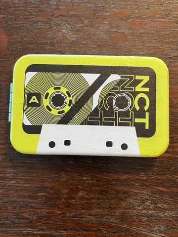 NCT 아티스트 테이프 미러 카세트 디자인 거울