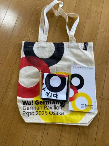Expo 2025 오사카 에코백 캔버스 알뜰 세트